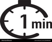 1 minute timer stopwatch or countdown icon time vector 30165028.jpg from 1 minte