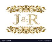 j and r vintage initials logo symbol letters vector 25197529.jpg from j7rwavxebgm