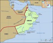 oman map features locator.jpg from oman to an