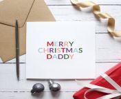original merry christmas dad daddy christmas card.jpg from christmas by dad