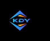 kdy abstract technology logo design on black vector 44443142.jpg from kdy