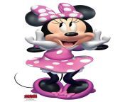 disney minnie mouse pink dress mini cardboard cutout buy now at starstills54580 1600962848 jpgc2 from miny