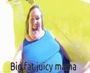 big fat juicy mama water slide.gif from big fat mama