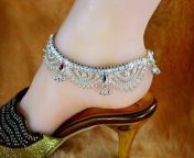 anklet punjabi fresh a pair of indian traditional silver tone polished of anklet punjabi.jpg from tamil aunty anklet feeteos punjabi schoà¤