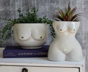 nude lady ceramic pot planter d jpeg from pot nud