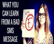 what you can learn from a bad sms message 1.jpg from bad sms
