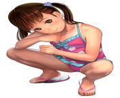 yande re 809673 cameltoe inashishi loli skirt lift swimsuits tan lines.jpg from cameltoe laurab