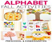 fall alphabet activities 1.jpg from fall h